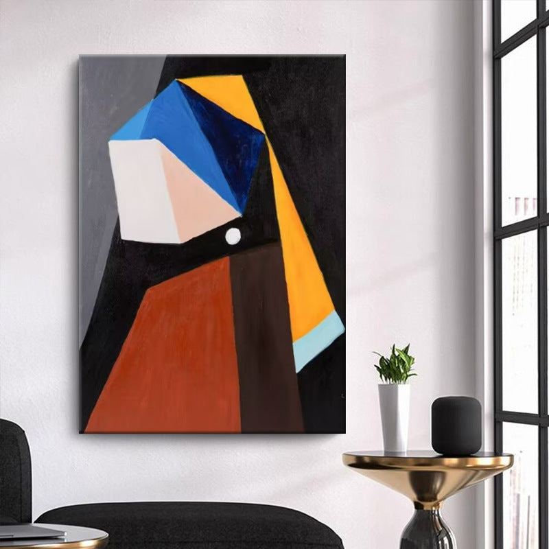 Geometric Abstract Canvas Art