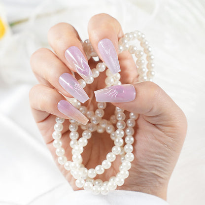 Premium Press-On Nail Art Set Acalora