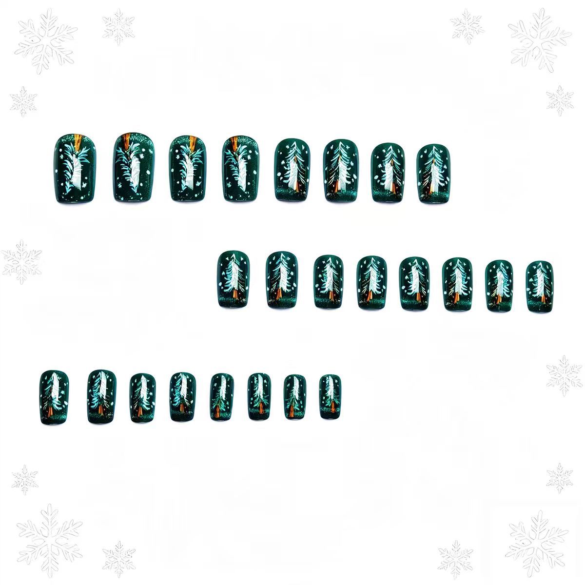 Festive Holiday Nail Art Acalora