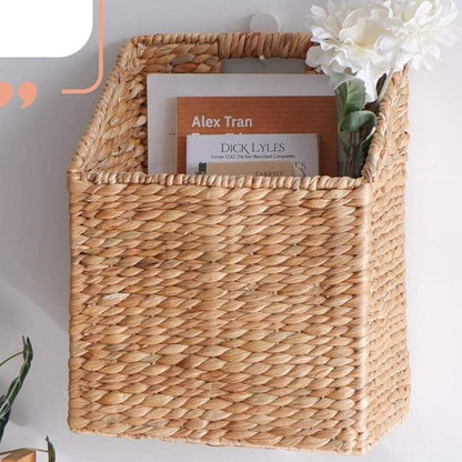 Handwoven storage basket Acalora