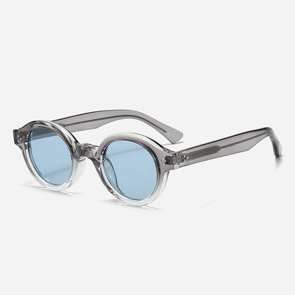 Women's Fashionable Round Sunglasses with Stylish Accents Karnz