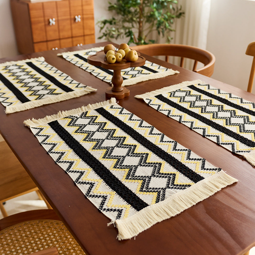 Decorative Fringed Table Runner