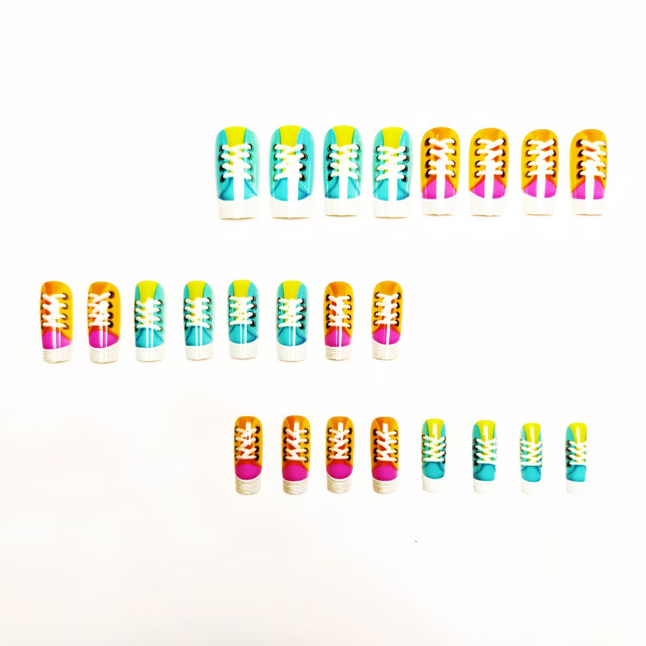 Fun Creative Sneaker Nail Art Acalora