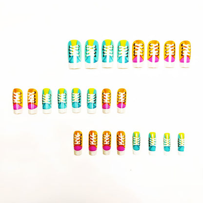 Fun Creative Sneaker Nail Art Acalora