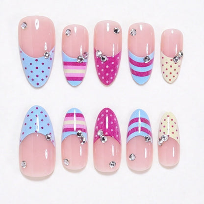 Decorative Stiletto Nail Art Tips Acalora