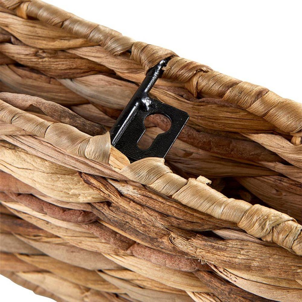 Handcrafted decoration basket made of natural materials Acalora
