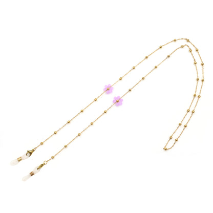 Floral Bead Eyewear Chain Acalora
