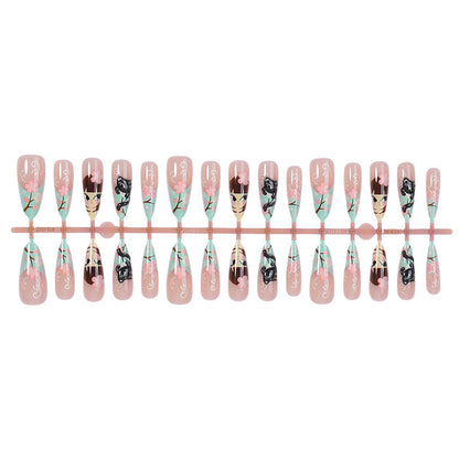 Artistic Press-On Nail Art Design Set Acalora