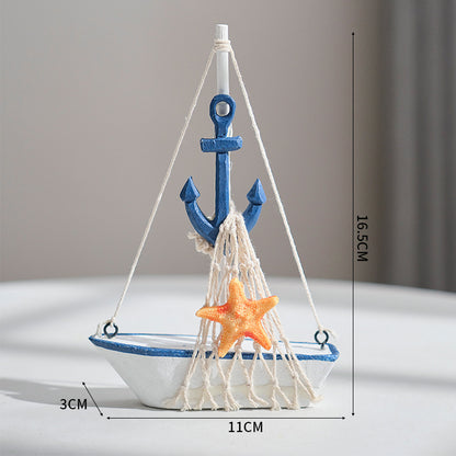 Nautical Tissue Box Holder