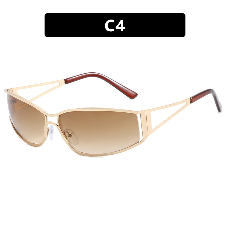 Women's sporty sunglasses in futuristic style Skanto