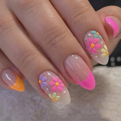 Floral Design Nail Art Kit Acalora