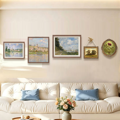Framed Impressionist Landscape Artwork