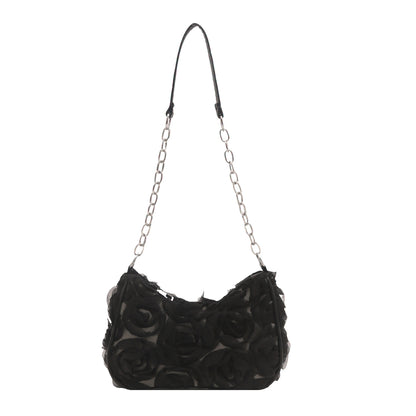Floral Embellished Handbag Acalora