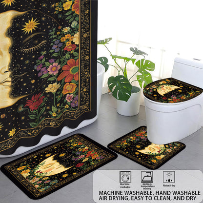 Artistic Highland Cow Bathroom Set