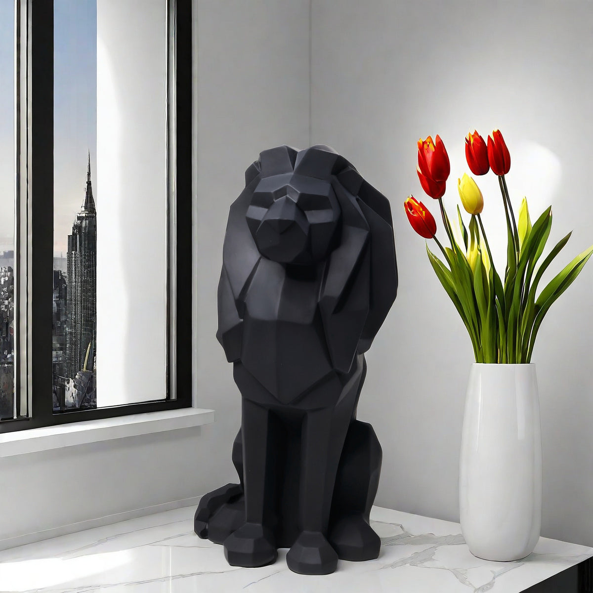 Decorative Lion Statue Acalora