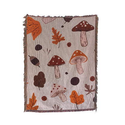 Cozy Nature-Inspired Throw Blanket