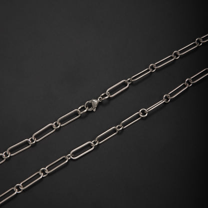 Elegant Open Link Chain Necklace Acalora