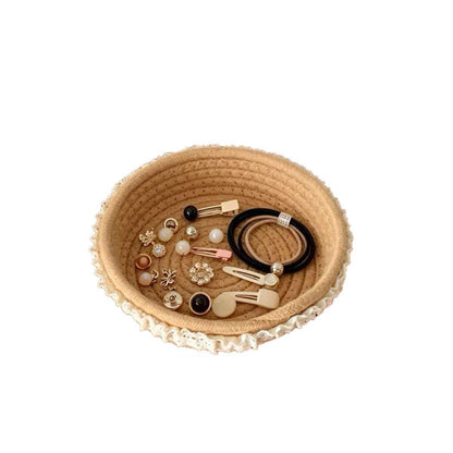 Handcrafted storage basket Acalora
