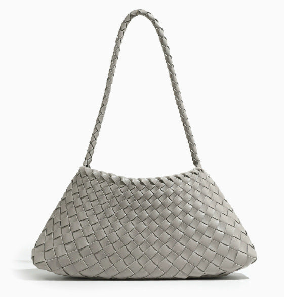 Textured Woven Shoulder Bag Acalora