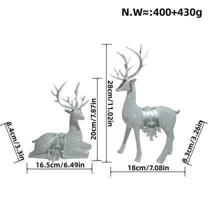 Elegant decorative figure of a majestic red deer Acalora