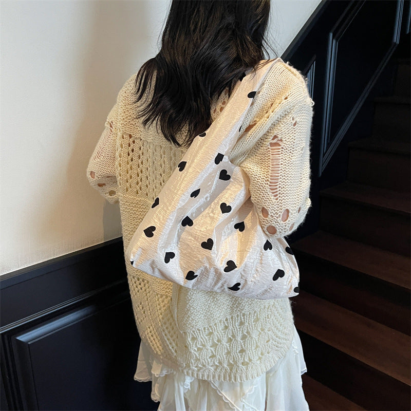 Embroidered Canvas Tote Bag Acalora