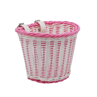 Decorative Woven Bike Basket Acalora