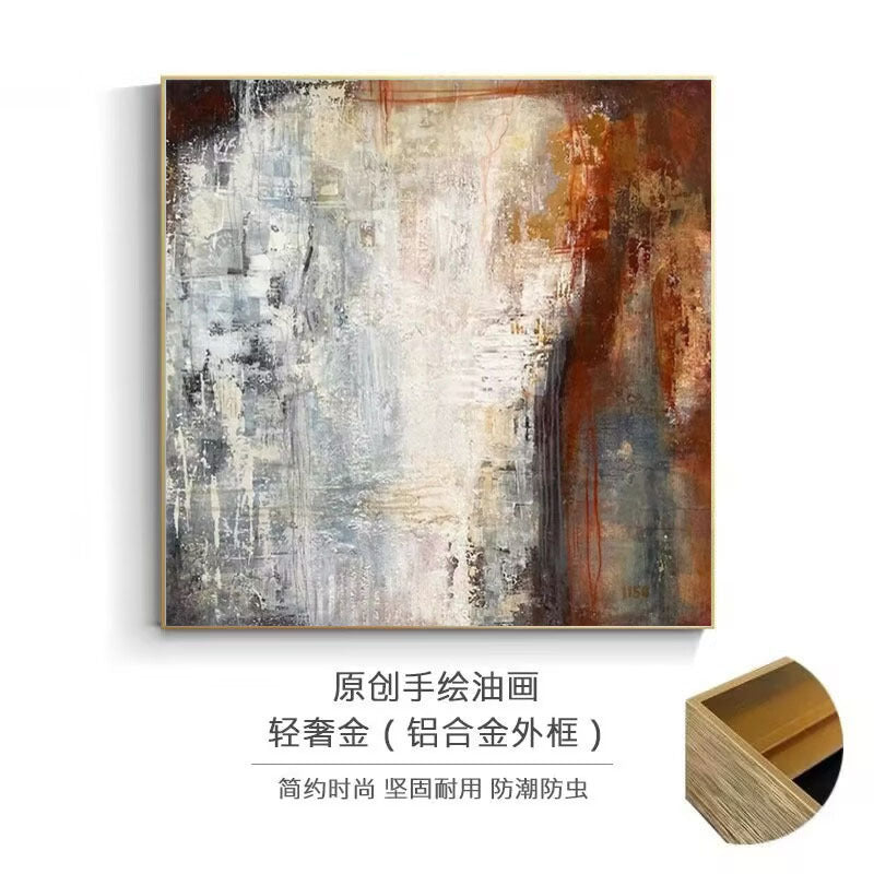 Abstract Geometric Canvas Art