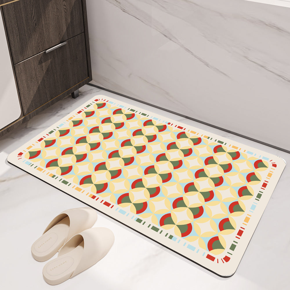 Decorative Non-Slip Bath Mat Acalora