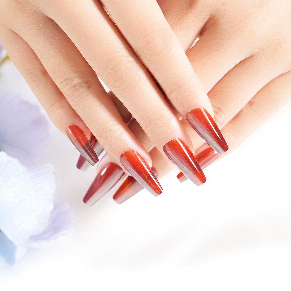 Premium Stiletto Glossy Nail Extensions Acalora