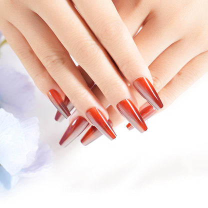 Premium Stiletto Glossy Nail Extensions Acalora