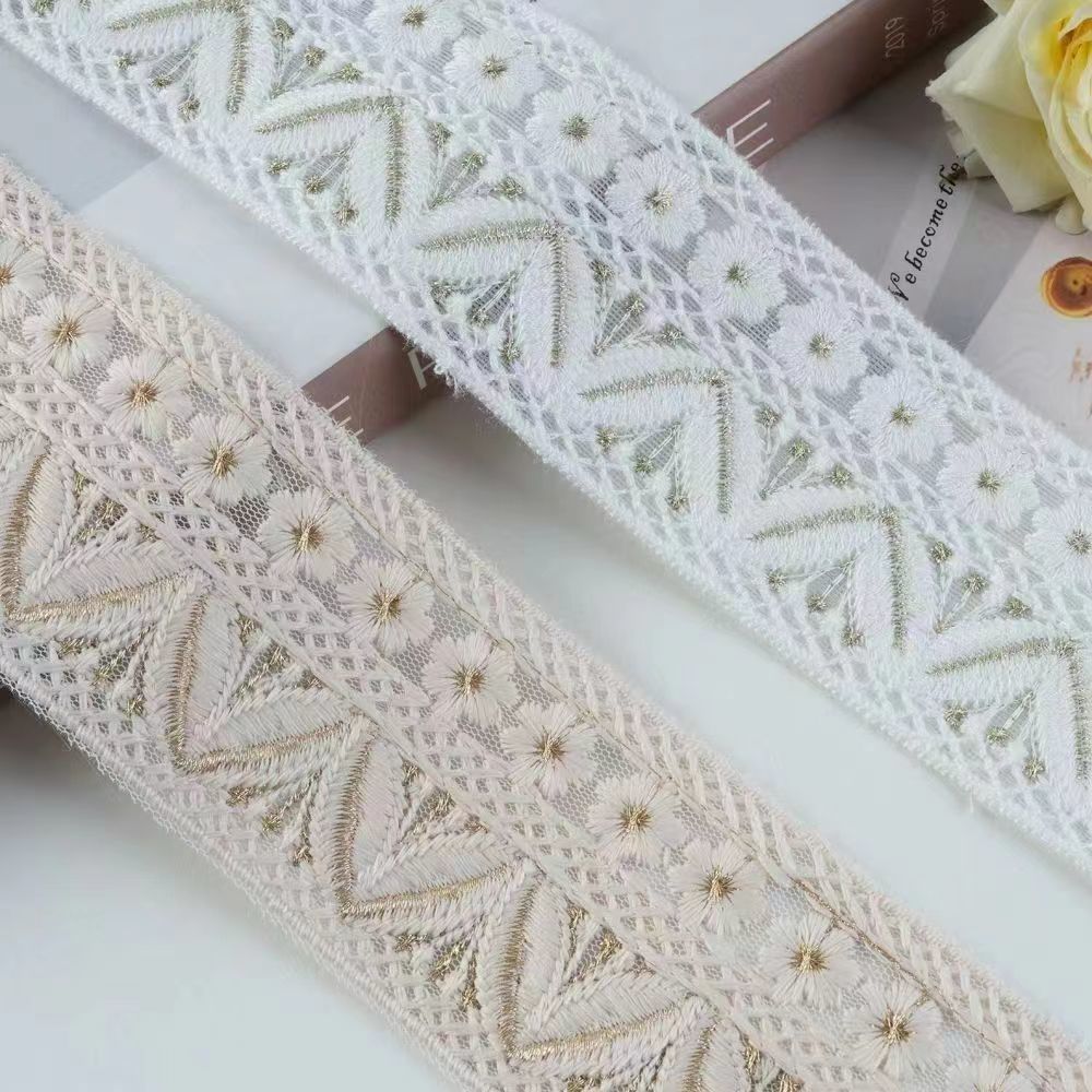 Elegant and Playful Lace Trim Acalora