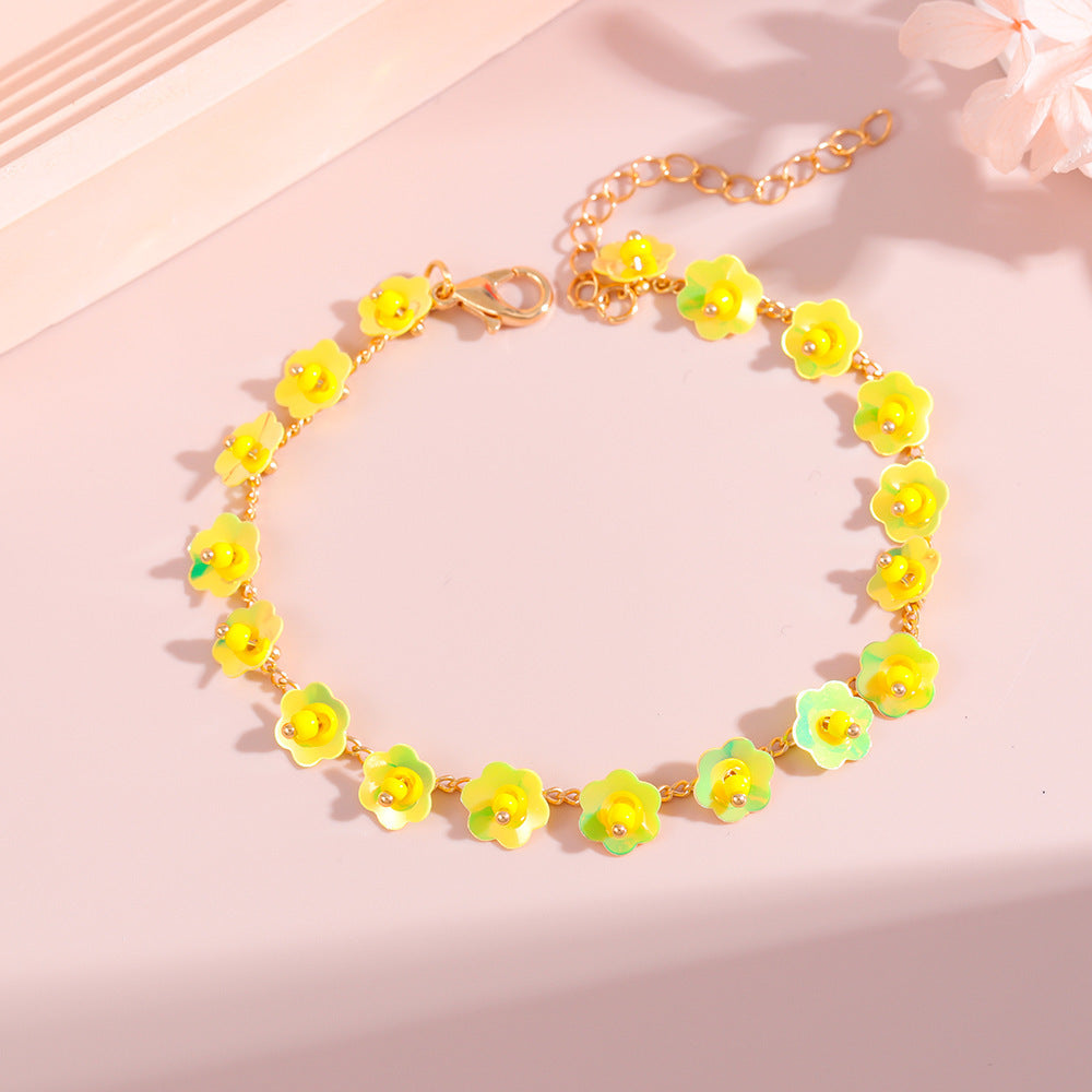 Floral Statement Necklace Acalora