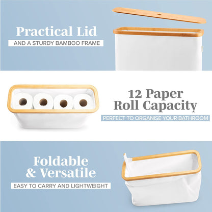 High-quality toilet paper organizer Acalora