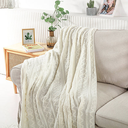 Cozy Knitted Blanket