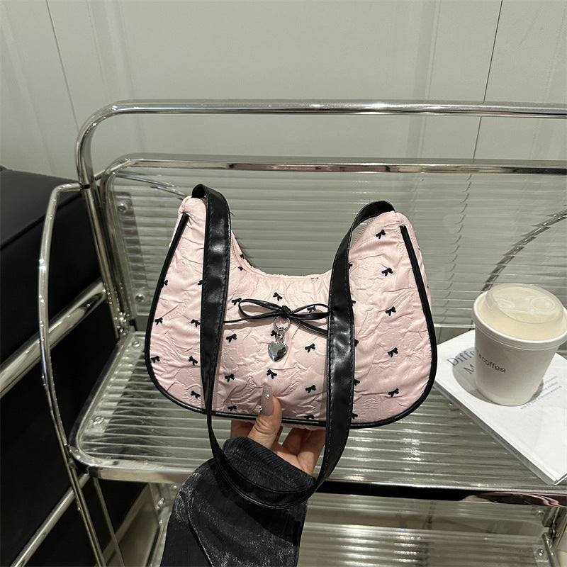 Charming Bow Embellished Handbag Acalora