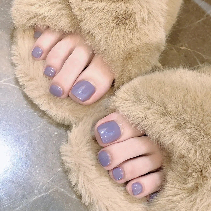 Luxury Press-On Toenail Art Set Acalora