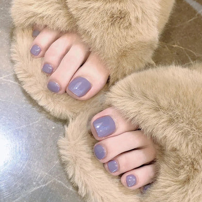 Luxury Press-On Toenail Art Set Acalora