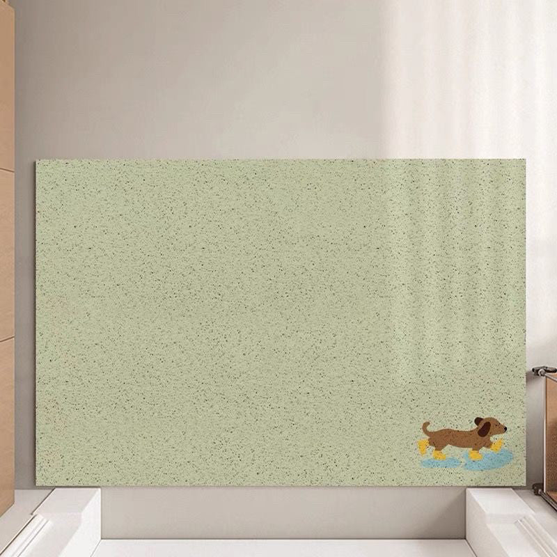 Cartoon Cat-Themed Entrance Mat