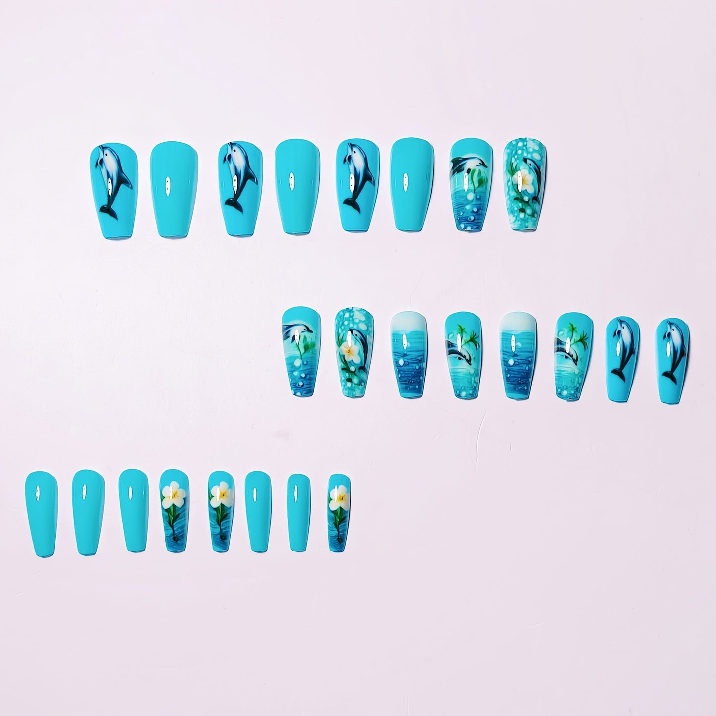 Artisanal Acrylic Nail Set Acalora