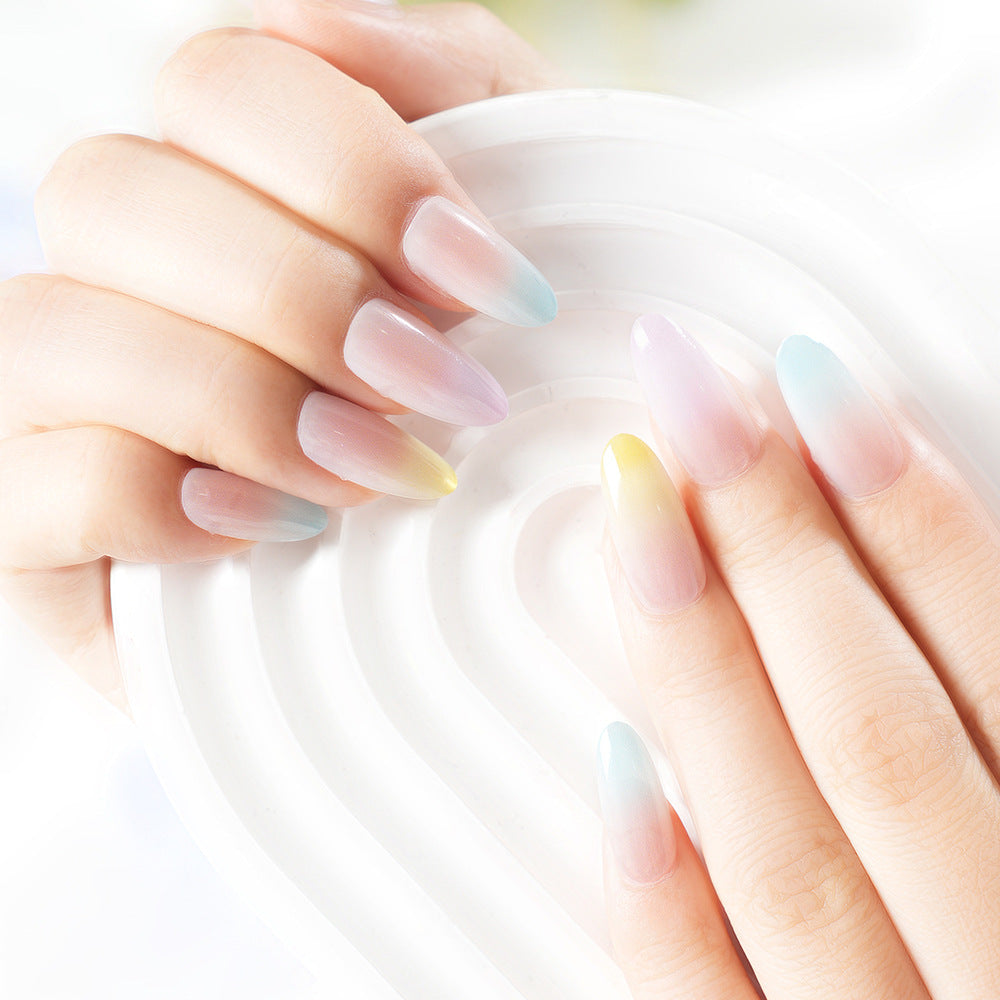 Gradient Acrylic Press-On Nails Acalora