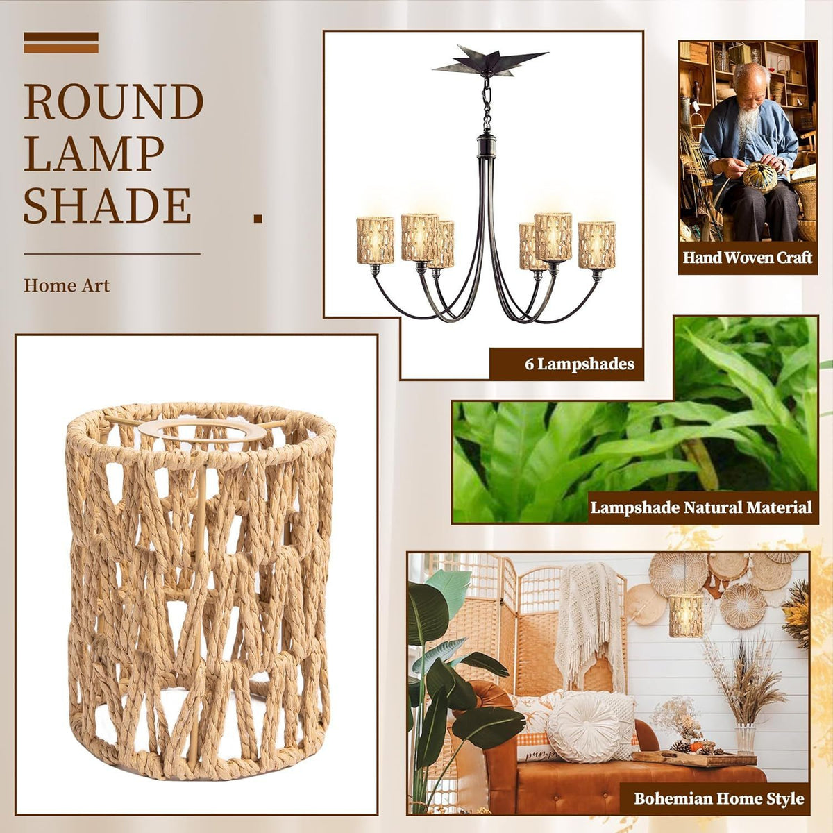 Decorative lampshade with modern design Acalora