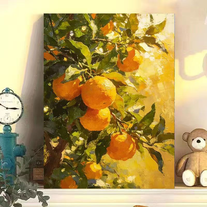 Pear-Themed Kitchen Wall Art Print