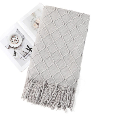 Women's Cozy Textured Throw Blanket