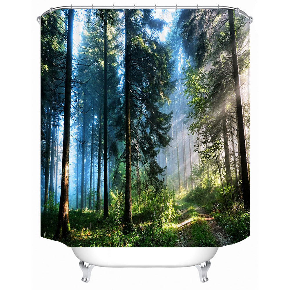 Floral Cherry Blossom Shower Curtain