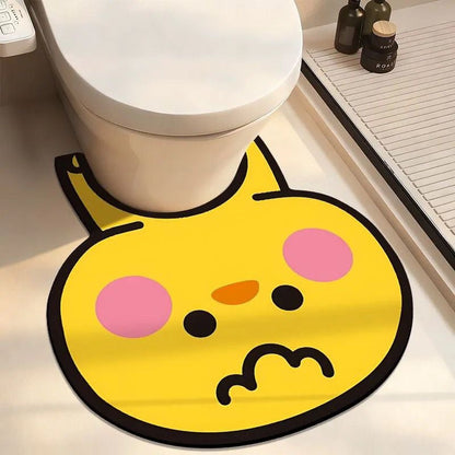Novelty Pet Paw Bathroom Mat