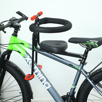 adjustable padded child bicycle passenger seat with safety armrest Bowlift