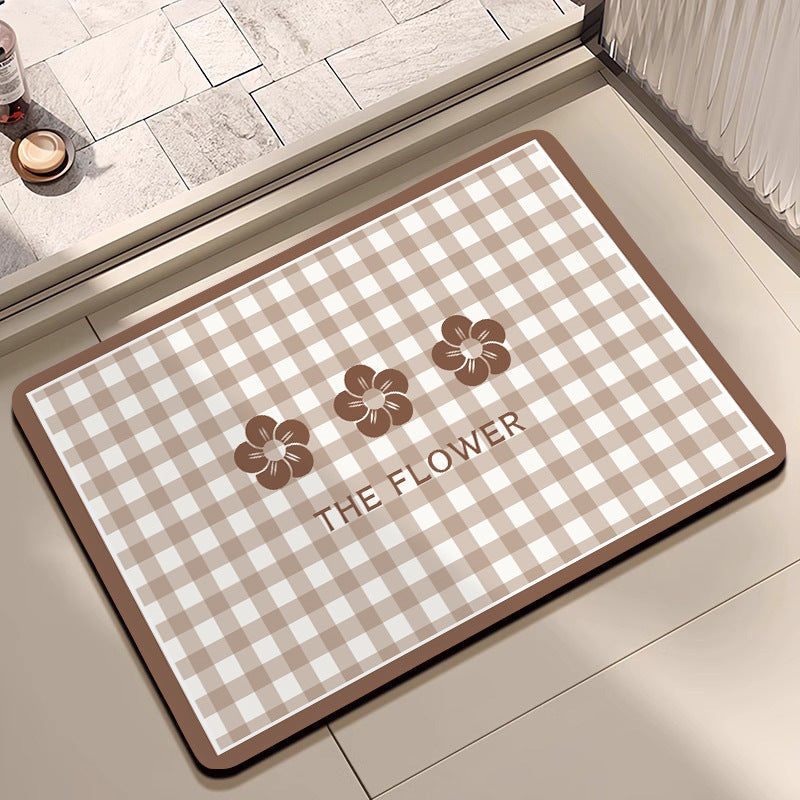 Charming Decorative Bath Mat Acalora