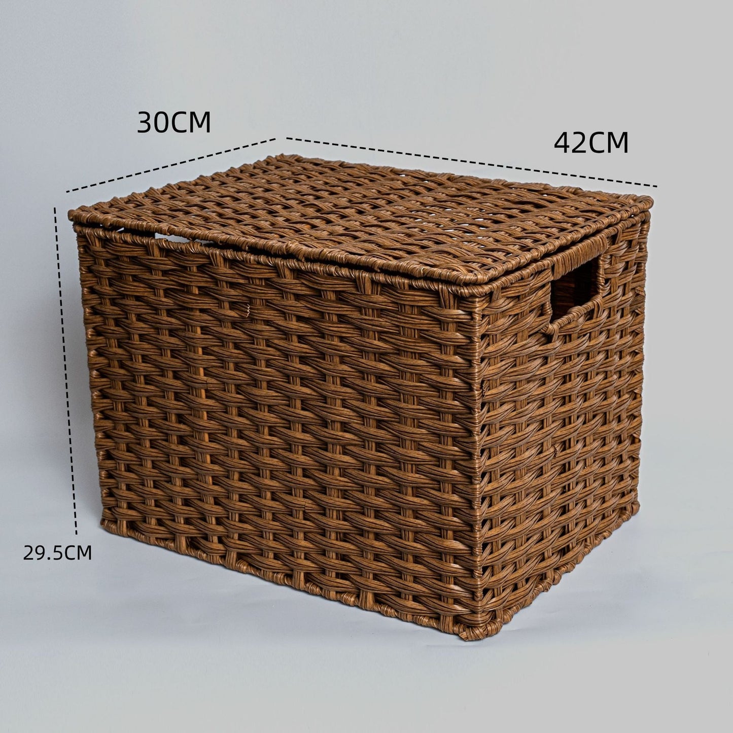 Women's Practical Storage Basket with Handles Bowlift