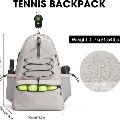 Tennis Gear Sports Backpack Acalora