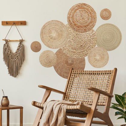 Elegant Wall Decoration Made of Natural Materials Acalora